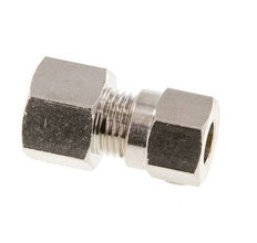 6LL & G1/8'' Nickel plated Brass Straight Cutting Fitting with Female Threads 100 bar ISO 8434-1 [2 Pieces]