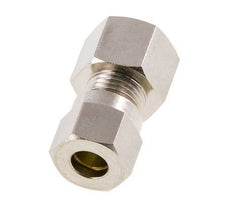 6LL & G1/8'' Nickel plated Brass Straight Cutting Fitting with Female Threads 100 bar ISO 8434-1 [2 Pieces]
