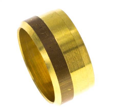 18L (M26x1.5) Anillo de corte de latón [10 Piezas]