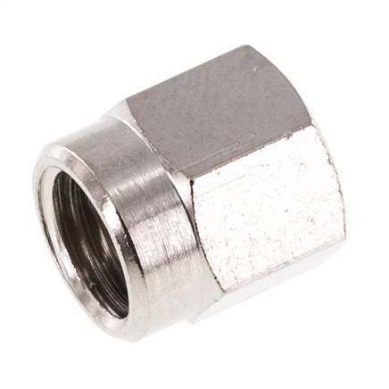 Tuerca de unión de latón 4LL (M8x1) [10 piezas]