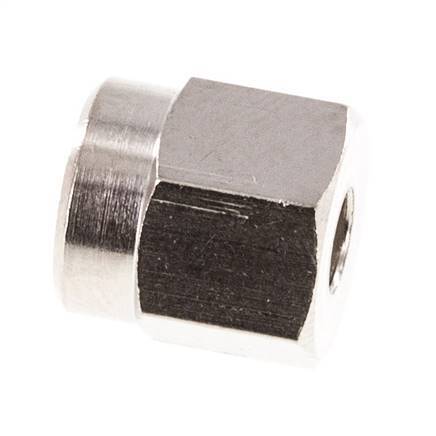 Tuerca de unión de latón 4LL (M8x1) [10 piezas]