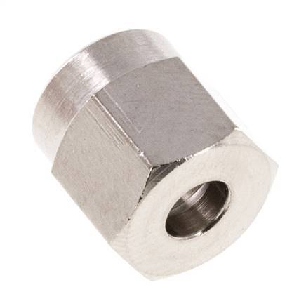 Tuerca de unión de latón 4LL (M8x1) [10 piezas]