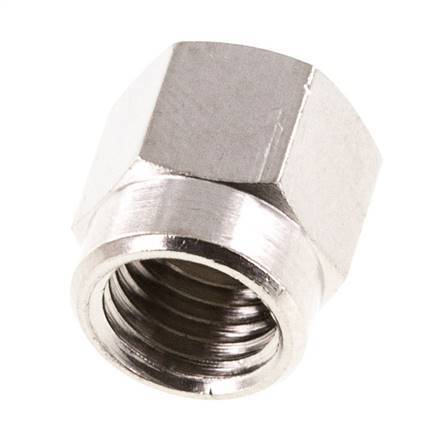 Tuerca de unión de latón 4LL (M8x1) [10 piezas]