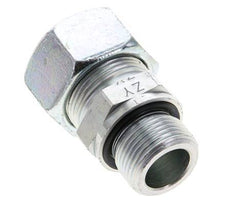 18L & M22x1.5 Zink plated Steel Straight Cutting Fitting with Male Threads 315 bar NBR ISO 8434-1