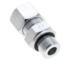 14S & M20x1.5 Zink plated Steel Straight Cutting Fitting with Male Threads 630 bar NBR ISO 8434-1