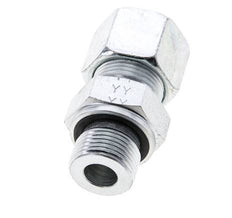 14S & M20x1.5 Zink plated Steel Straight Cutting Fitting with Male Threads 630 bar NBR ISO 8434-1