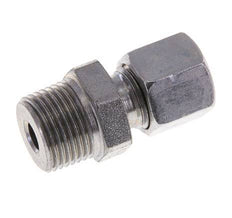 8L & R3/8'' Zink plated Steel Straight Cutting Fitting with Male Threads 315 bar ISO 8434-1