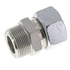 30S y R1-1/4'' Racor de corte recto de acero galvanizado con rosca macho 400 bar ISO 8434-1