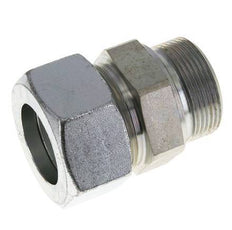 38S y R1-1/2'' Racor de corte recto de acero galvanizado con rosca macho 315 bar ISO 8434-1