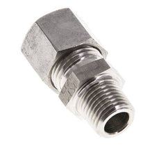 10L & R1/4'' Stainless Steel Straight Cutting Fitting with Male Threads 315 bar ISO 8434-1