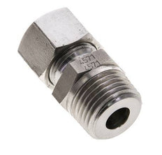 12L & R1/2'' Stainless Steel Straight Cutting Fitting with Male Threads 315 bar ISO 8434-1