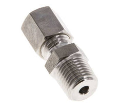 6L & R1/4'' Stainless Steel Straight Compression Fitting with Male Threads 315 bar ISO 8434-1