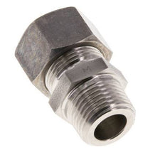 15L & R1/2'' Stainless Steel Straight Compression Fitting with Male Threads 315 bar ISO 8434-1
