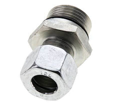 12L y UNF 7/8''-14 Racor de corte recto de acero galvanizado con rosca macho 315 bar ISO 8434-1