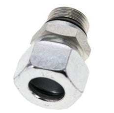 18L & UNF 7/8''-14 Racor recto de acero zincado con rosca macho 315 bar ISO 8434-1