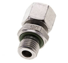 10L & M14x1.5 Stainless Steel Straight Swivel with Male Threads 315 bar FKM Adjustable ISO 8434-1