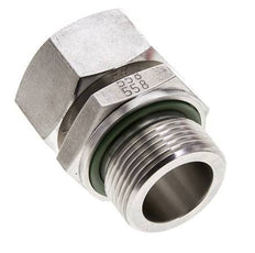 28L & M33x2 Stainless Steel Straight Swivel with Male Threads 160 bar FKM Adjustable ISO 8434-1