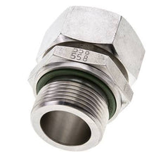 28L & M33x2 Stainless Steel Straight Swivel with Male Threads 160 bar FKM Adjustable ISO 8434-1
