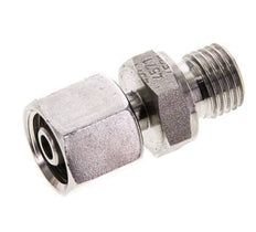 8S & M14x1.5 Stainless Steel Straight Swivel with Male Threads 630 bar FKM Adjustable ISO 8434-1