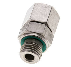 10S y M16x1,5 Acero inoxidable Rótula recta con rosca macho 630 bar FKM Ajustable ISO 8434-1