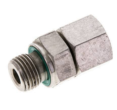 10S y M16x1,5 Acero inoxidable Rótula recta con rosca macho 630 bar FKM Ajustable ISO 8434-1