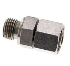 10S y M16x1,5 Acero inoxidable Rótula recta con rosca macho 630 bar FKM Ajustable ISO 8434-1