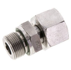 16S & M22x1.5 Stainless Steel Straight Swivel with Male Threads 400 bar FKM Adjustable ISO 8434-1
