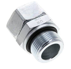 28L y M33x2 Acero Zincado Giratorio Recto con Rosca Macho 160 bar Junta tórica de NBR Cono de Sellado Ajustable ISO 8434-1