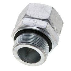 35L y M42x2 Acero Zincado Giratorio Recto con Rosca Macho 160 bar Junta tórica de NBR Cono de Sellado Ajustable ISO 8434-1