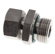 22L & G1'' Stainless Steel Straight Swivel with Male Threads 160 bar FKM Adjustable ISO 8434-1
