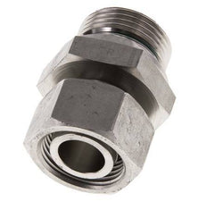 22L & G1'' Stainless Steel Straight Swivel with Male Threads 160 bar FKM Adjustable ISO 8434-1