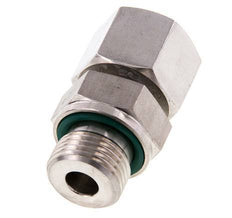 14S y G1/2'' Acero Inoxidable Giratorio Recto con Rosca Macho 630 bar FKM Ajustable ISO 8434-1