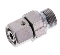 10L & G3/8'' Acero zincado Rótula recta con rosca macho 315 bar Junta tórica de NBR Cono de estanquidad Ajustable ISO 8434-1