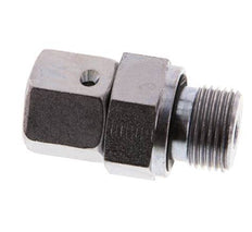 10L & G3/8'' Acero zincado Rótula recta con rosca macho 315 bar Junta tórica de NBR Cono de estanquidad Ajustable ISO 8434-1