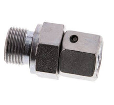 10L & G3/8'' Acero zincado Rótula recta con rosca macho 315 bar Junta tórica de NBR Cono de estanquidad Ajustable ISO 8434-1