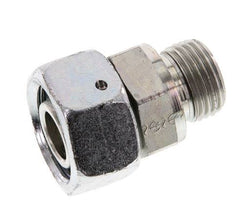 18L & G1/2'' Acero zincado Rótula recta con rosca macho 315 bar Junta tórica de NBR Cono de estanquidad Ajustable ISO 8434-1