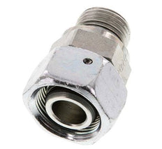 18L & G1/2'' Acero zincado Rótula recta con rosca macho 315 bar Junta tórica de NBR Cono de estanquidad Ajustable ISO 8434-1
