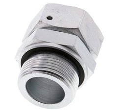35L & G1-1/4'' Acero zincado Rótula recta con rosca macho 160 bar Junta tórica de NBR Cono de estanquidad Ajustable ISO 8434-1