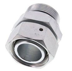 35L & G1-1/4'' Acero zincado Rótula recta con rosca macho 160 bar Junta tórica de NBR Cono de estanquidad Ajustable ISO 8434-1