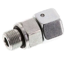 12S y G3/8'' Acero zincado Rótula recta con rosca macho 630 bar Junta tórica de NBR Cono de estanquidad Ajustable ISO 8434-1