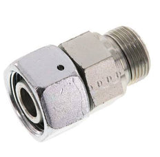 20S y G3/4'' Acero zincado Rótula recta con rosca macho 400 bar Junta tórica de NBR Cono de estanquidad Ajustable ISO 8434-1