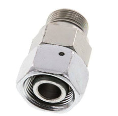 20S y G3/4'' Acero zincado Rótula recta con rosca macho 400 bar Junta tórica de NBR Cono de estanquidad Ajustable ISO 8434-1