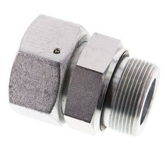 38S & G1-1/2'' Acero zincado Rótula recta con rosca macho 315 bar Junta tórica de NBR Cono de estanquidad Ajustable ISO 8434-1
