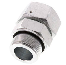 38S & G1-1/2'' Acero zincado Rótula recta con rosca macho 315 bar Junta tórica de NBR Cono de estanquidad Ajustable ISO 8434-1