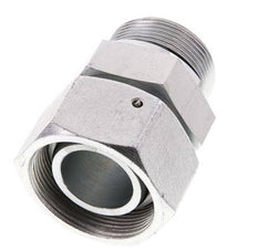 38S & G1-1/2'' Acero zincado Rótula recta con rosca macho 315 bar Junta tórica de NBR Cono de estanquidad Ajustable ISO 8434-1