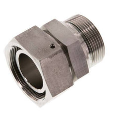 42L & G1-1/2'' Stainless Steel Straight Swivel with Male Threads 160 bar FKM O-ring Sealing Cone Adjustable ISO 8434-1