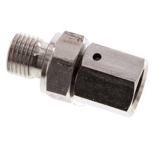 6S y G1/4'' Rótula recta de acero inoxidable con rosca macho 630 bar Junta tórica de FKM Cono de sellado ajustable ISO 8434-1