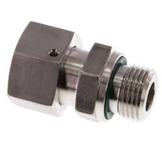 20S & G3/4'' Acero inoxidable Rótula recta con rosca macho 400 bar FKM Junta tórica Cono de estanqueidad Ajustable ISO 8434-1