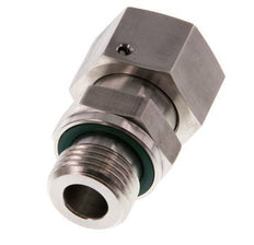 20S & G3/4'' Acero inoxidable Rótula recta con rosca macho 400 bar FKM Junta tórica Cono de estanqueidad Ajustable ISO 8434-1