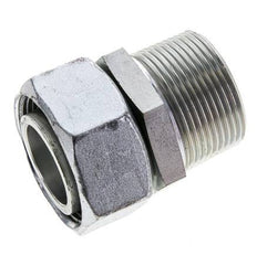 35L y 1-1/4'' NPT Rótula recta de acero galvanizado con rosca macho 160 bar Ajustable ISO 8434-1